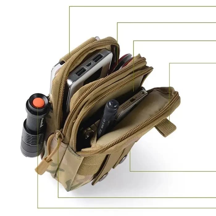 Sac banane pour homme, ceinture en poudre