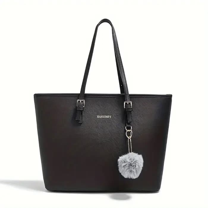 Sac à main fourre-tout en cuir PU pour femmes