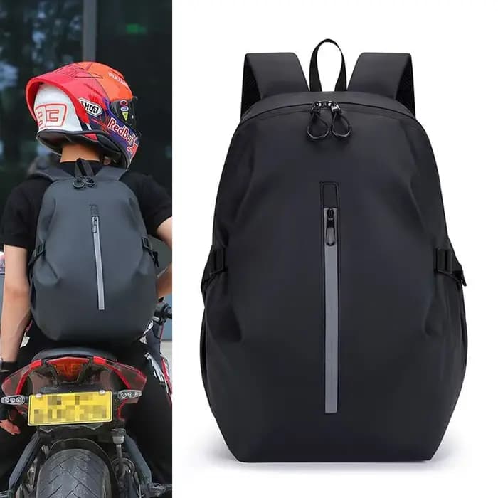 Sac à dos de moto, sac à dos étanche pour casque pour hommes