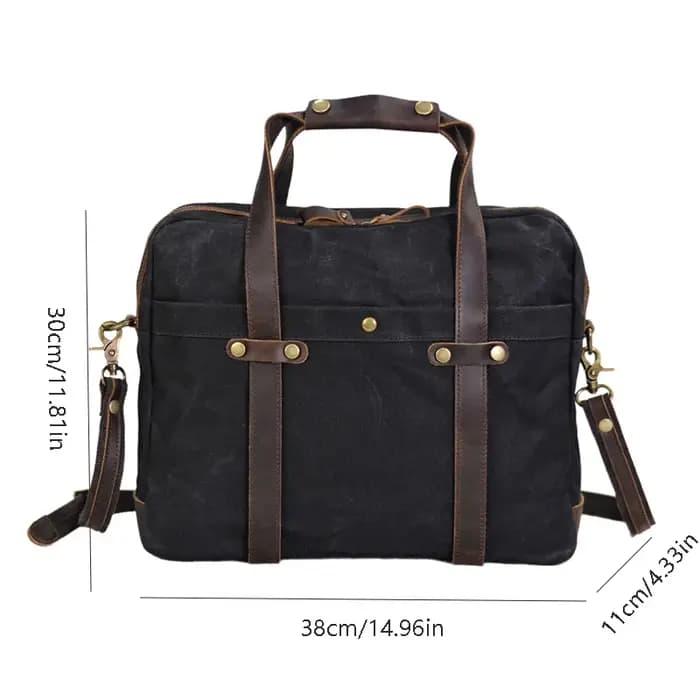 Sac fourre-tout en toile imperméable pour hommes
