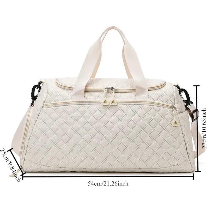 Nouveau sac polochon de voyage Oxford pour hommes femmes fourre-tout de sport étanche épaule week-end sacs de nuit