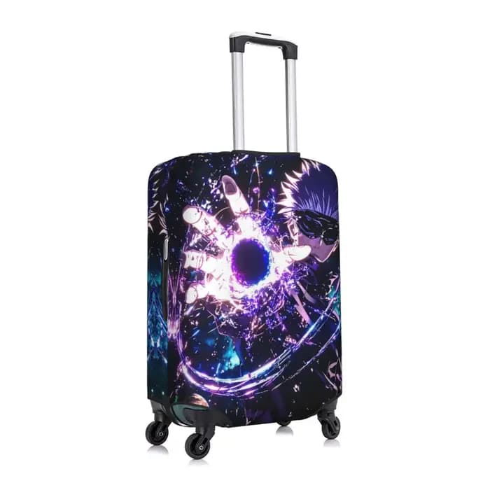 Housse de valise personnalisée J-Jujutsus K-Kaisens, anti-poussière, dessin animé, manga, film classique, housse de bagage de voyage pour 18-32 pouces