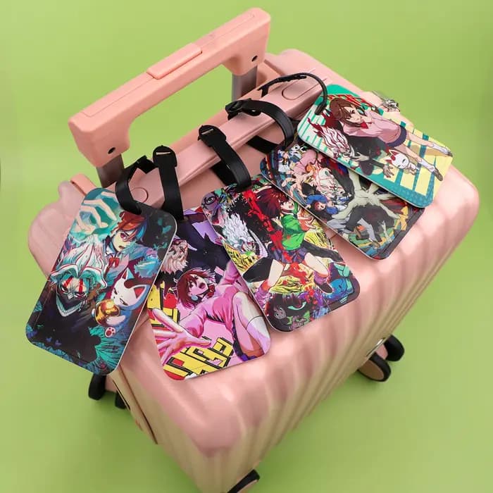 Étiquettes de bagage Anime japonais