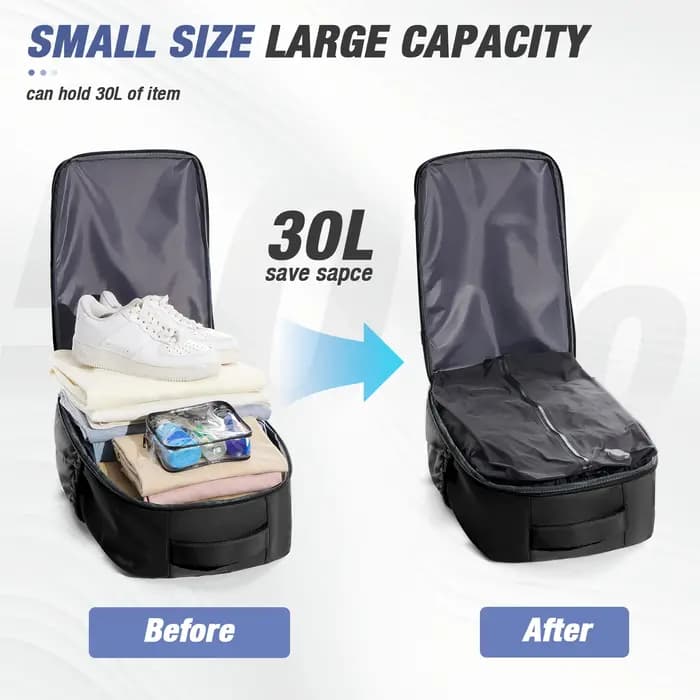 Sac à dos de compression sous vide pour homme