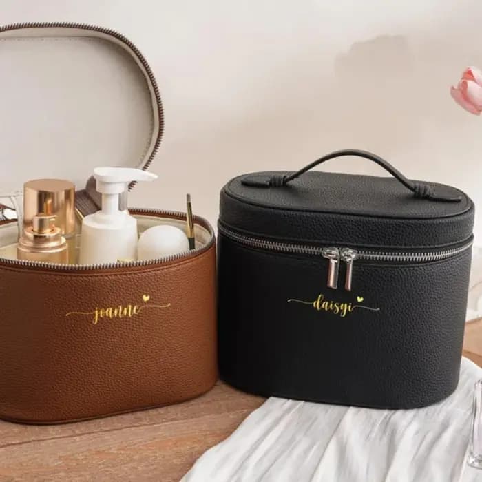 Trousse de Toilette de Voyage Personnalisée avec Nom