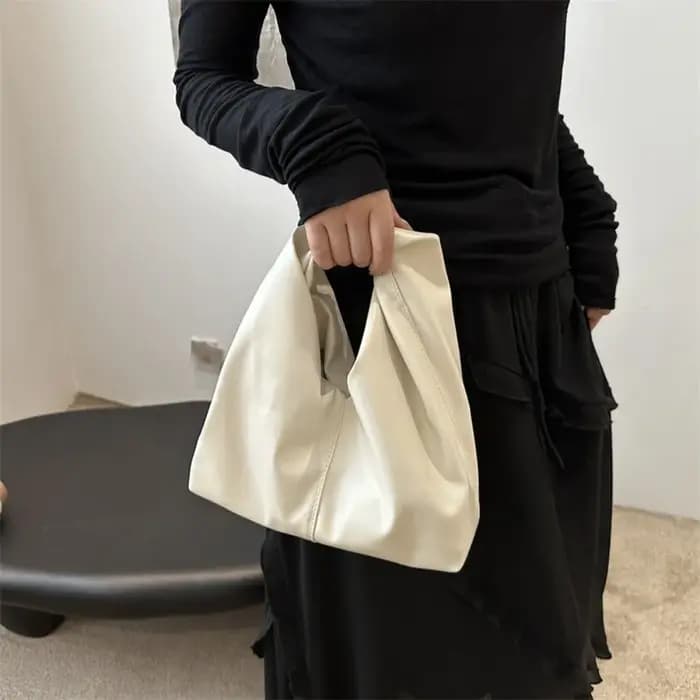 Sac à main plissé décontracté grande capacité