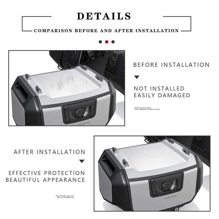 Kit de film de protection de peinture de valise en TPU