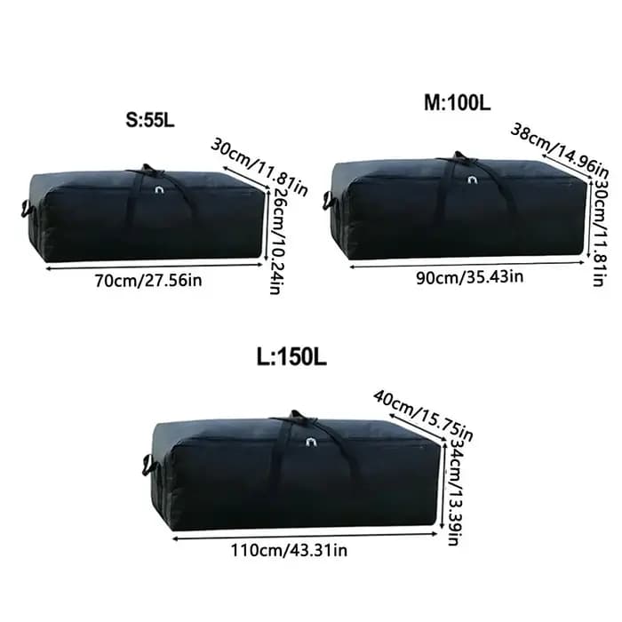 Sac de voyage de très grande capacité 55L/100L/150L