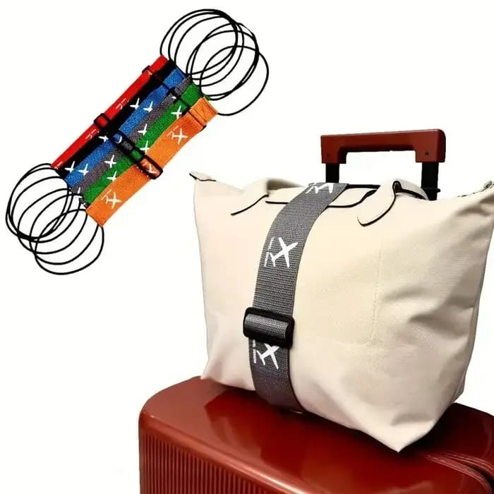 Sangle fixe de bagage en Nylon imprimé d'avion