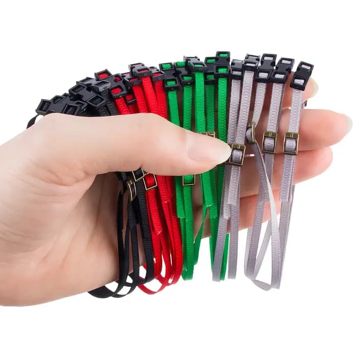 5 pièces corde à bagages porte-bagages sangles d'arrimage boucle décorer sangle pour 1/8 1/10 1/18 1/24 RC chenille SCX10 TRX4 TRX6 YK4102 RGT