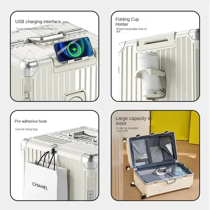 Valise multifonctionnelle grande capacité 30 pouces