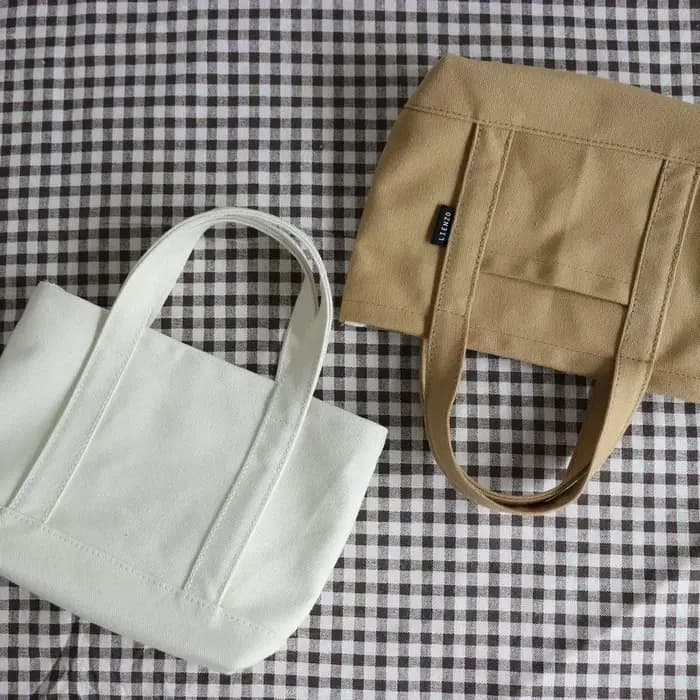 Femmes sac à bandoulière petit coton toile sac à main fourre-tout décontracté femme Eco sac mignon sacs de messager 2025