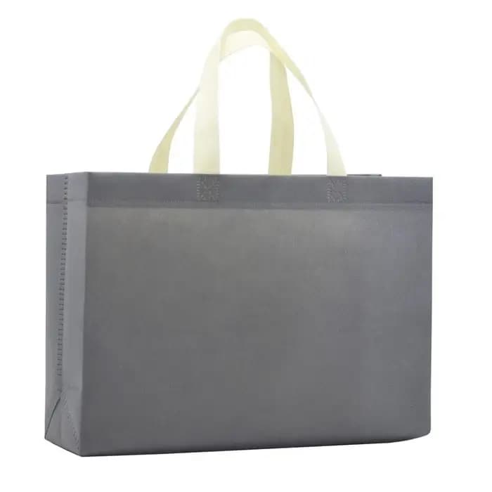 Sac de courses pliable pour femmes, grand sac à bandoulière écologique réutilisable en tissu Non tis