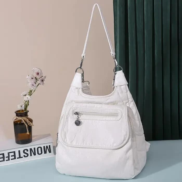 Sacs multifonctions sacs à main de haute qualité Bookbag sacs d'école en cuir souple pour adolescent