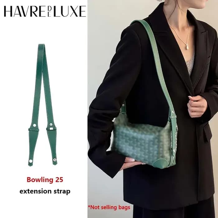 Sac bandoulière étendue pour Goyard Bowling 25