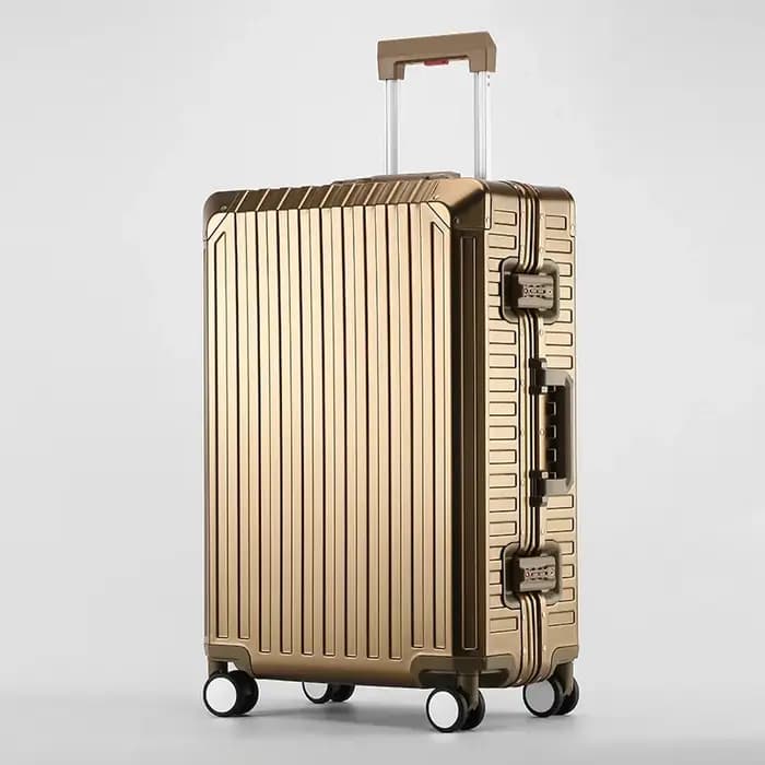 Valise de voyage en alliage aluminium-magnésium 100 %