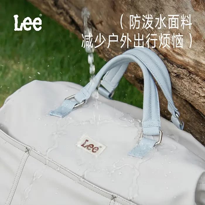 Sac de voyage rose grande capacité LEE pour femme avec compartiment à chaussures