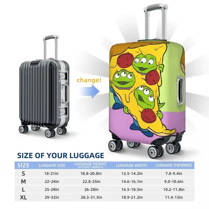 Housse de protection personnalisée pour valise de voyage