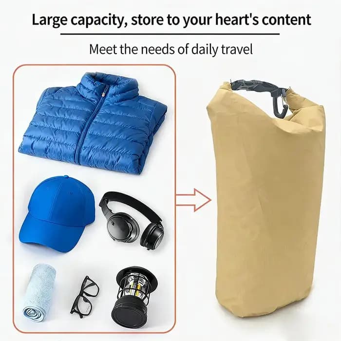 Sac étanche pliable, sac de rangement ultraléger