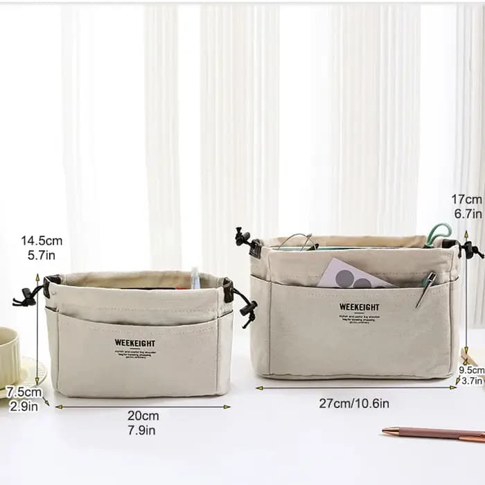 Organisateur de sac à main avec 8 poches