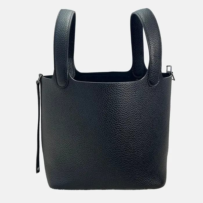 Sac seau Mendy de haute qualité en cuir véritable, cabas ouvert minimaliste pour femme, sac de créat