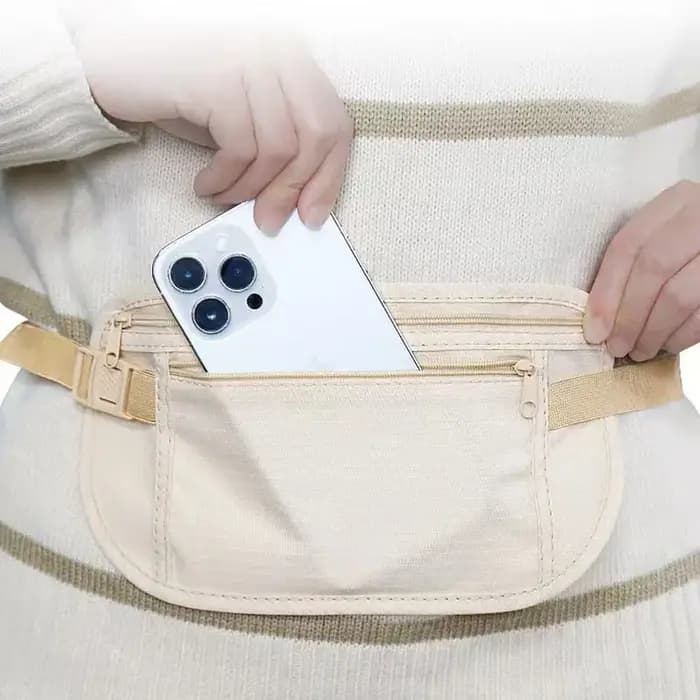 Sac de taille sportif antivol pour hommes et femmes