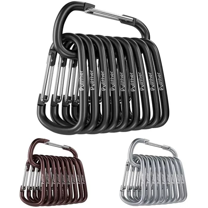 Mousqueton camping equipements Porte-clés tactique survivalisme