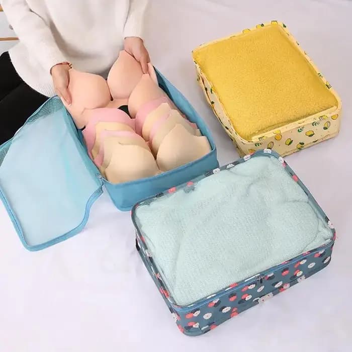 Sac de rangement à poignée de voyage