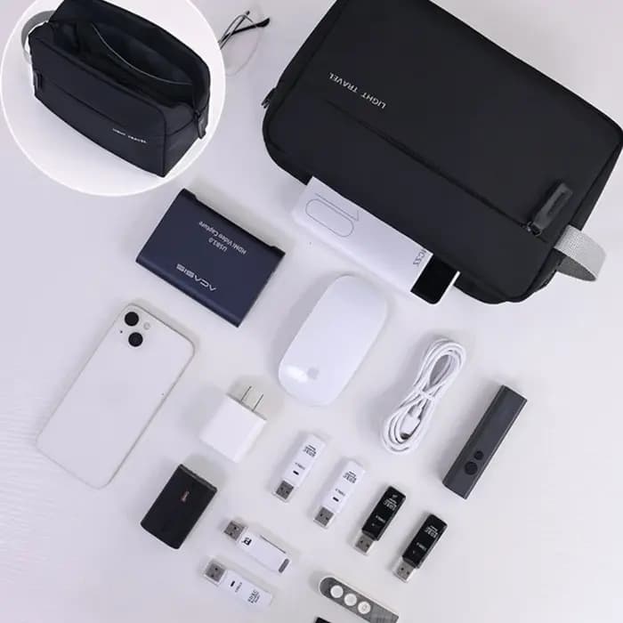 Trousse de toilette de voyage 3 en 1 pour hommes