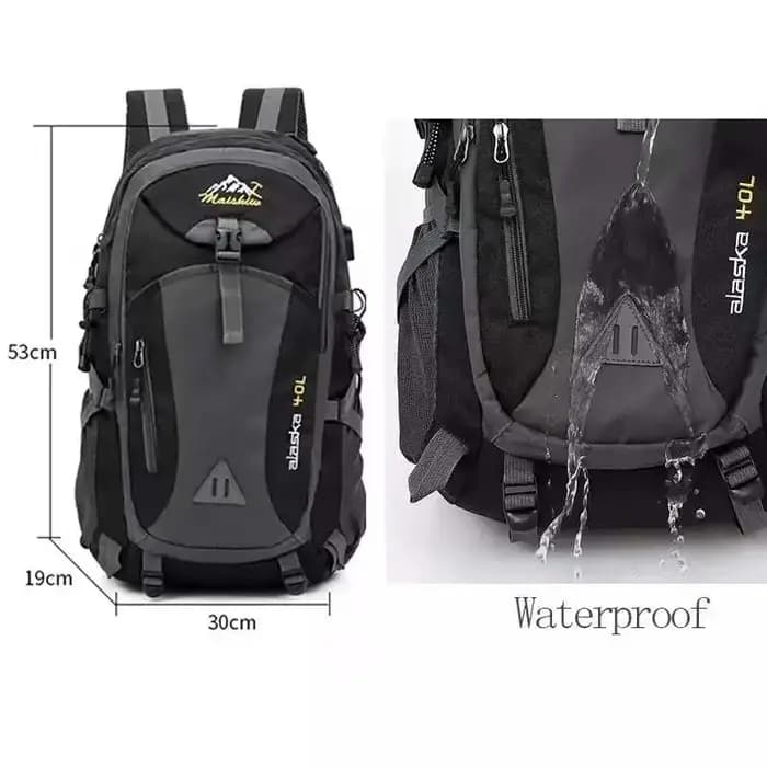 Sac à dos étanche d'alpinisme antivol pour hommes