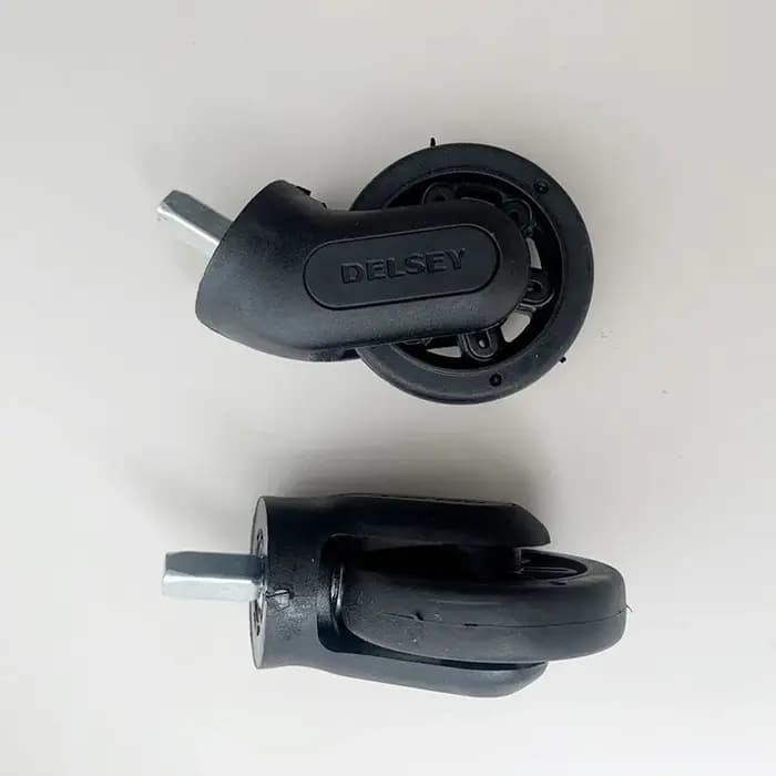 Roue de remplacement résistante à l'usure pour valise trolley Delsey 3840