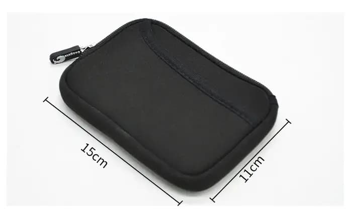 Petit sac de rangement en néoprène pour voyage, accessoires numériques, pochette pour gadgets, support pour écouteurs, sac Portable pour câble de données USB