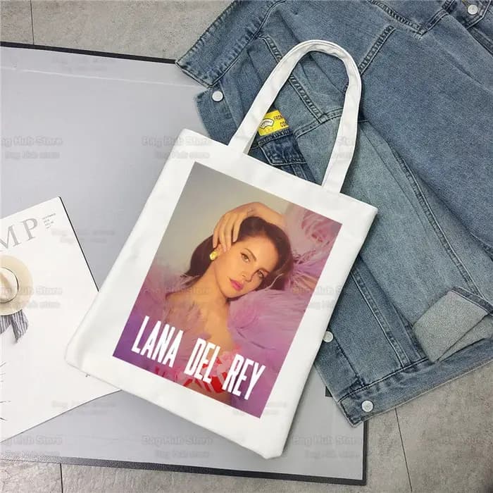 Lana Del Rey Singer GérWomen Canvas Initiated Bag