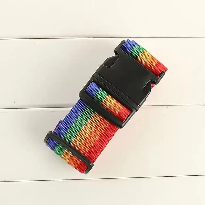 Sangles de bagage droites pour valise, ceinture de bagage en polyester avec boucle de déverrouillage