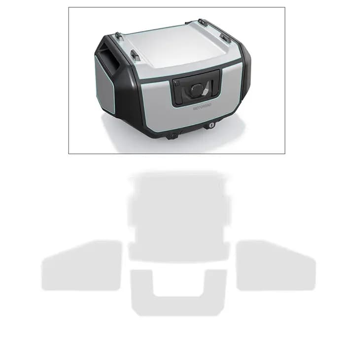 Kit de film de protection de peinture de valise en TPU, accessoires pour BMW R1300GS R 1300 GS 2023-