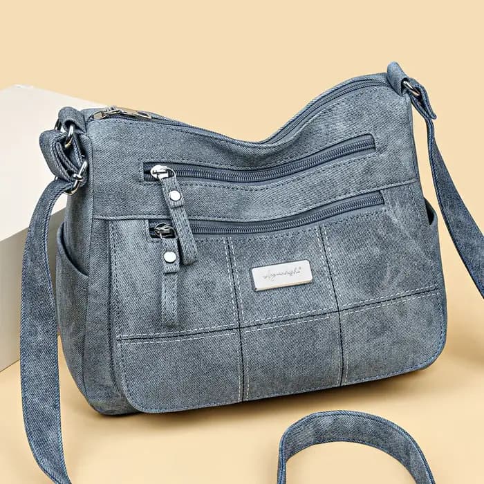 Sac messager Vintage en tissu Oxford