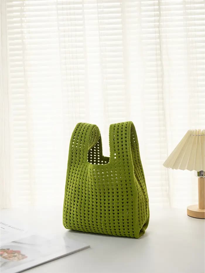 Sac à main tricoté à la main pour femmes