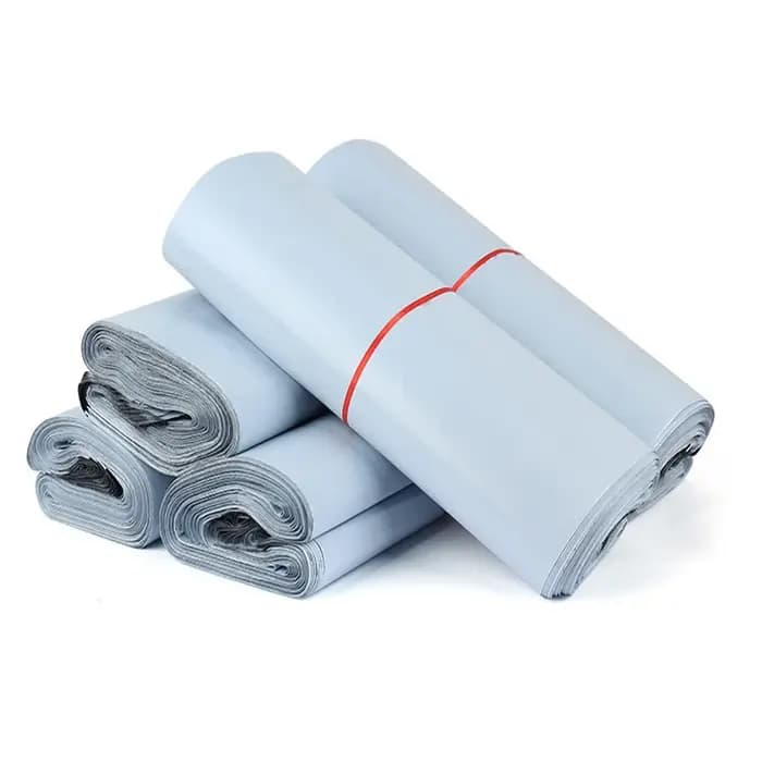 50 pièces/paquet blanc Express sac courrier enveloppe sacs de rangement sac