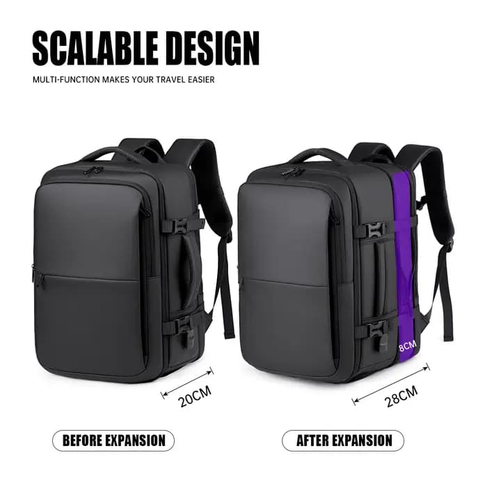 Sac à dos étanche de grande capacité pour hommes et femmes