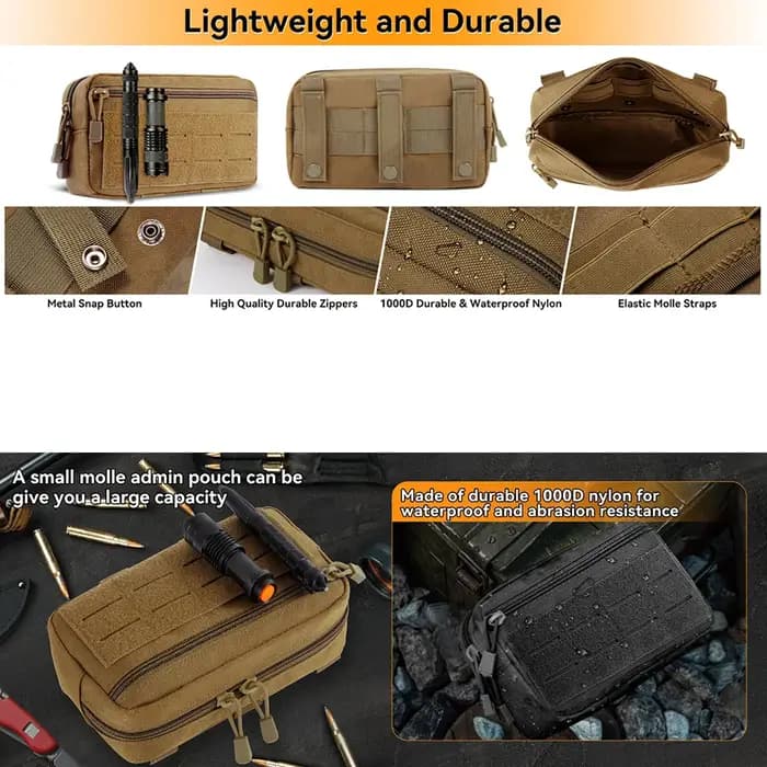 EDC – pochette tactique Molle