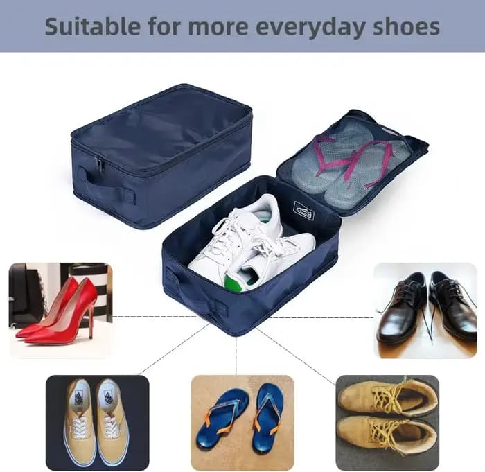 Sac à chaussures portable pour le voyage
