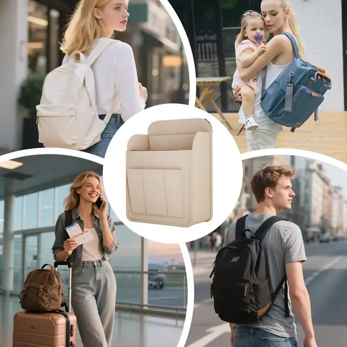 Sac intérieur en feutre pour trier les objets
