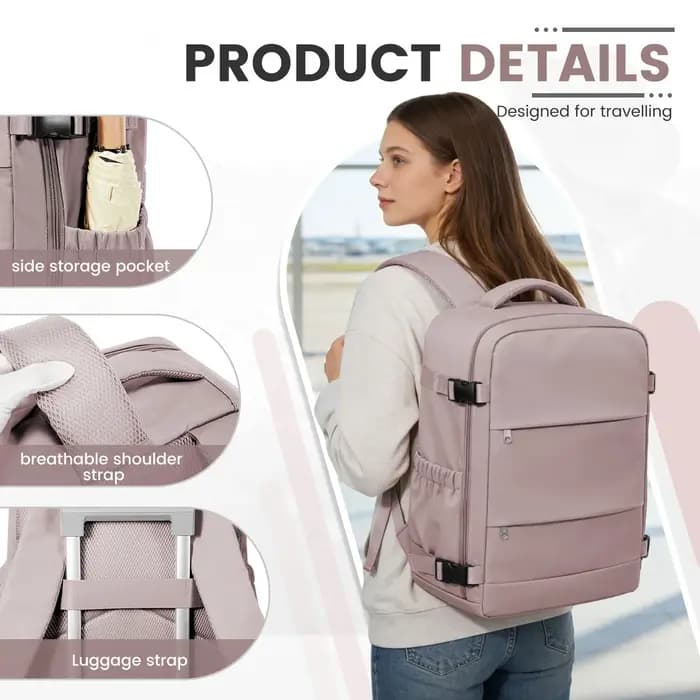 Sac à dos de voyage approuvé Ryanair 40x30x20