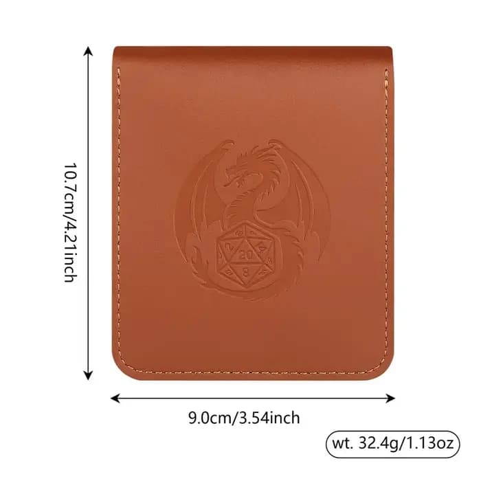 Sac en cuir marron Portable pour montre de poche