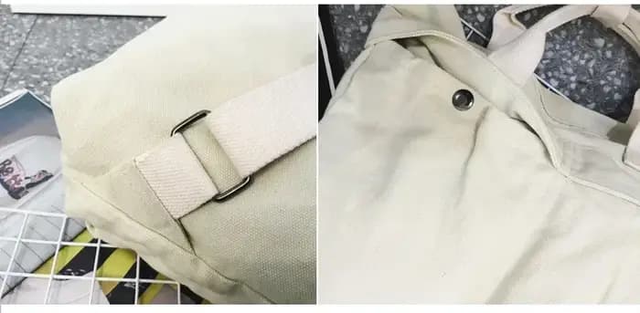 Sac à dos en toile solide pour ordinateur portable