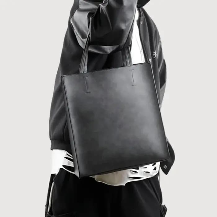 Sac à main Vertical de grande capacité pour hommes