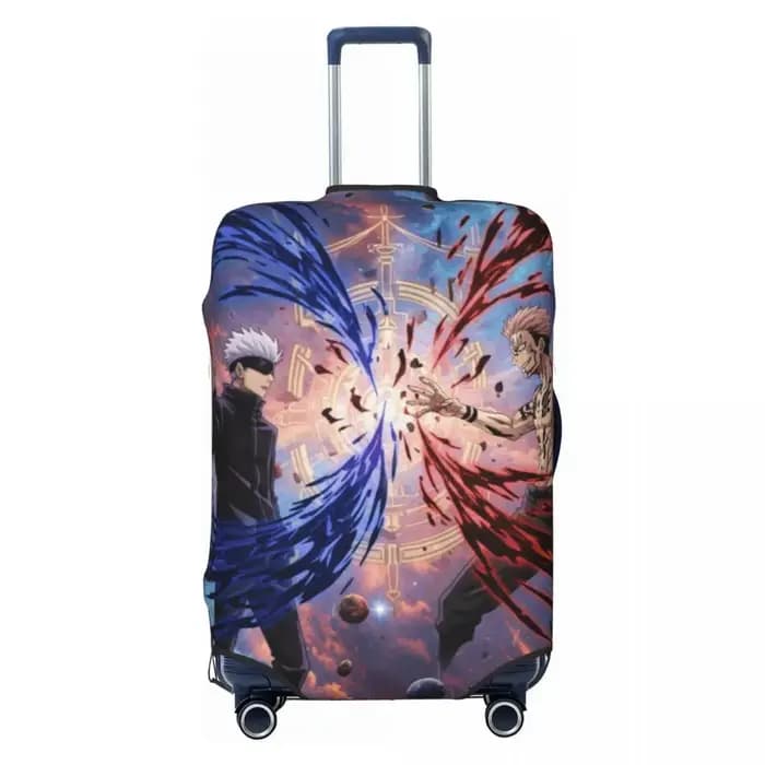 Housse de valise personnalisée J-Jujutsus K-Kaisens, anti-poussière, dessin animé, manga, film classique, housse de bagage de voyage pour 18-32 pouces