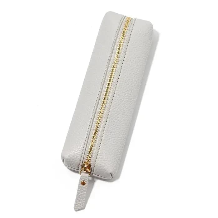 Pochette à stylos personnalisée en cuir PU tendance