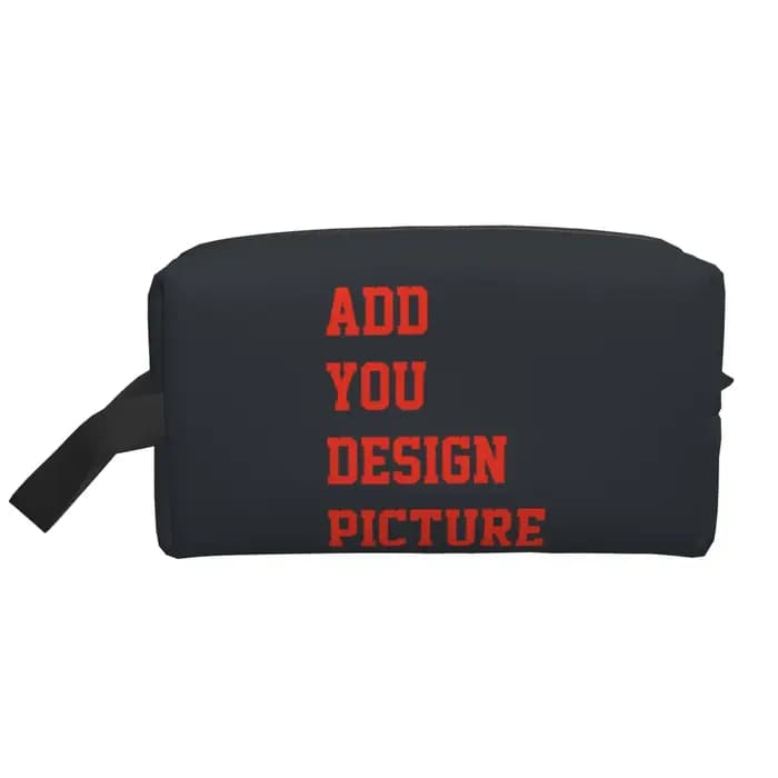 Sac de rangement portable personnalisé, grande capacité, trousse de toilette de voyage, sac de range