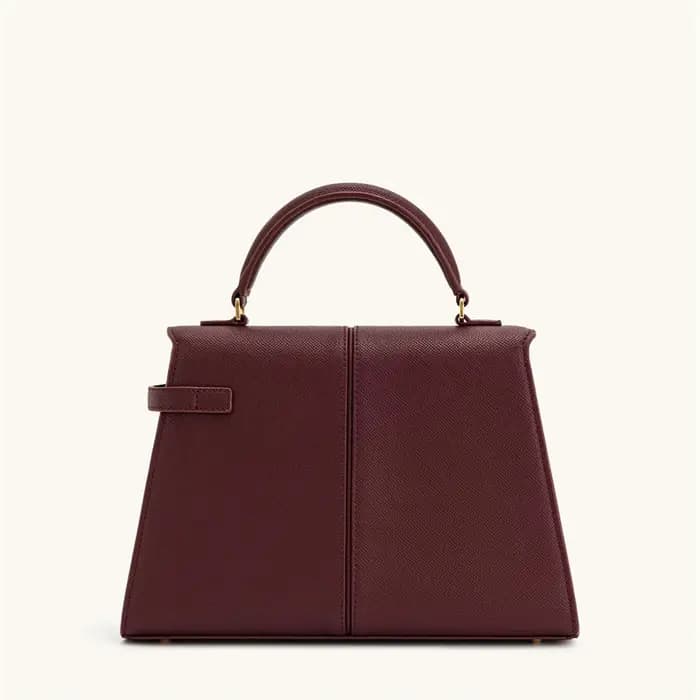 Sac trapézoïdal JW PEI, nouveau style, sac bandoulière en cuir véritable pour femme, design de niche